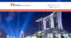 Desktop Screenshot of harditravel.com